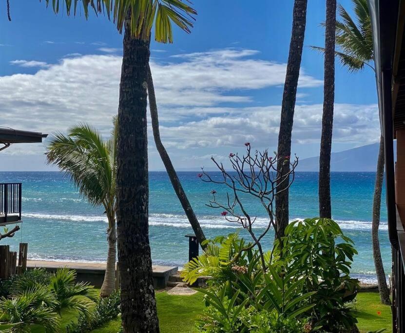 ラハイナOceanfront With Aircon-Hear The Waves-Amazing Views-Wifiアパートメント エクステリア 写真