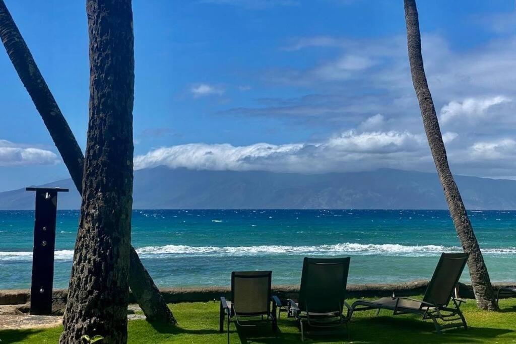 ラハイナOceanfront With Aircon-Hear The Waves-Amazing Views-Wifiアパートメント エクステリア 写真