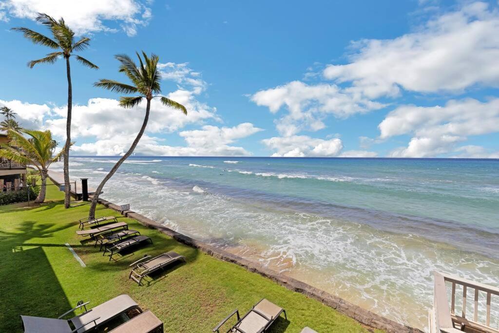 ラハイナOceanfront With Aircon-Hear The Waves-Amazing Views-Wifiアパートメント エクステリア 写真